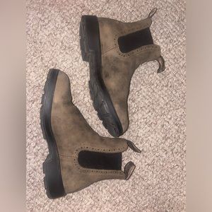 Blundstone HIGH TOP BOOTS - RUSTIC BROWN